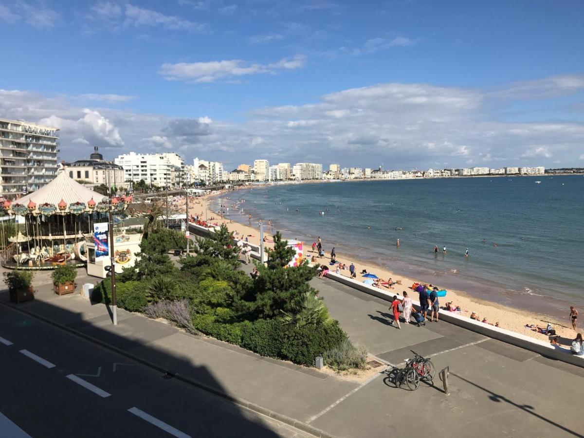 Appartement T2 Face Plage Avec Balcon, Cuisine Equipee Et Tv - Fr-1-92-908 Les Sables-dʼOlonne Buitenkant foto
